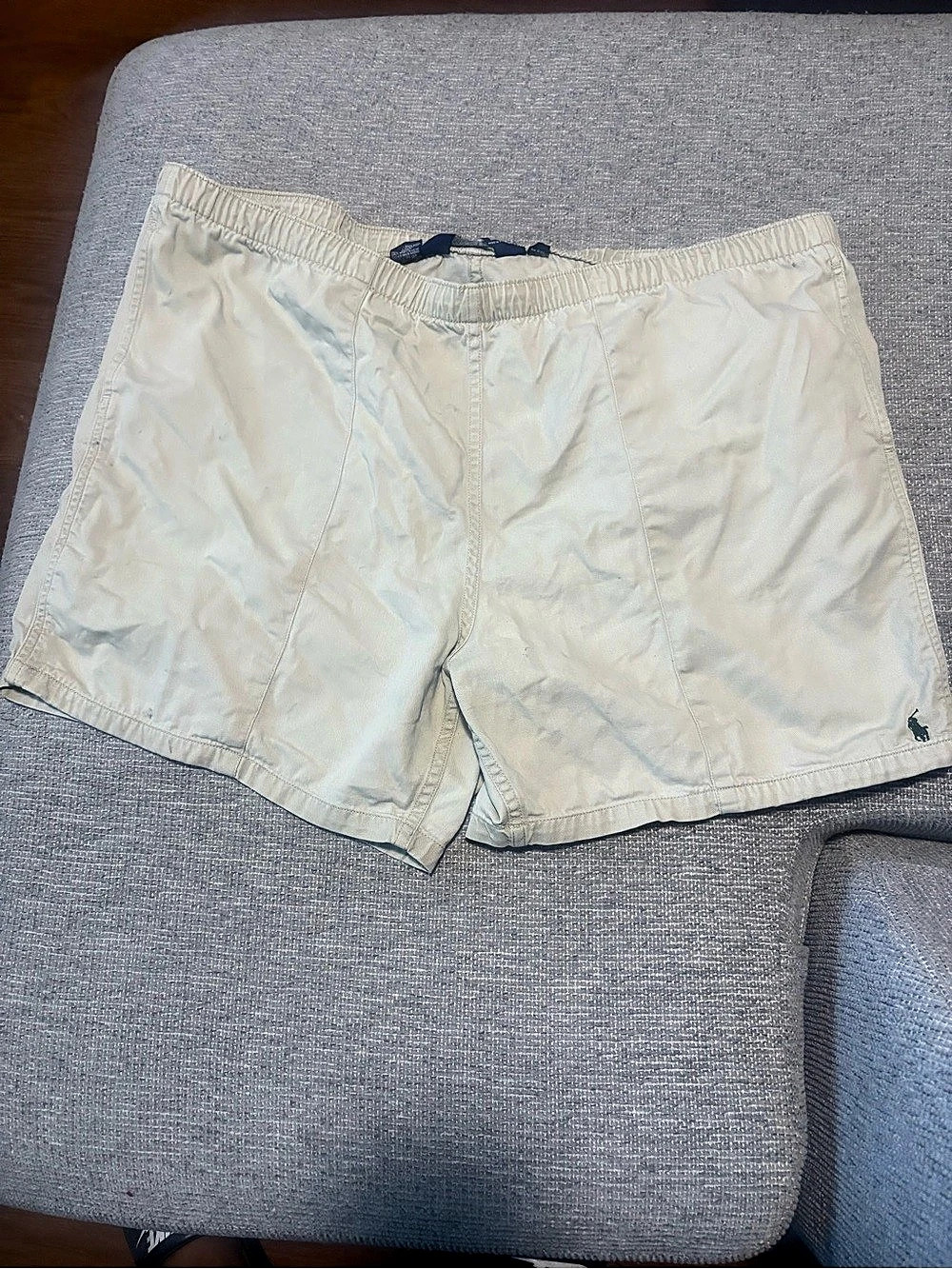 Polo Ralph Lauren cream shorts XL #polo #preppy